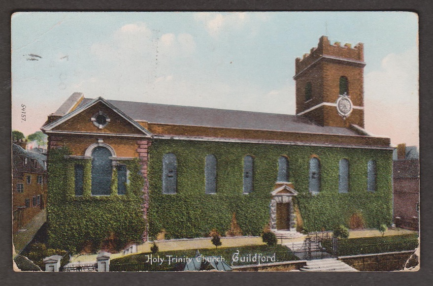 United Kingdom Churches Holy Trinity Church Guildford 1909 External