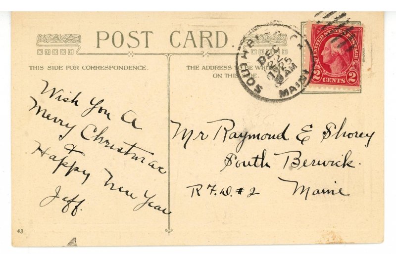 Greeting- Christmas (Winsch Back)