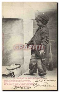 Old Postcard Fun Children Noel Little Chimney Sweep