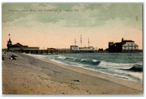 c1910's Pavilion Hotel And Auditorium At Venice California CA Unposted Postcard