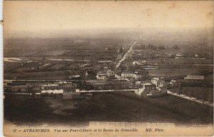 CPA AVRANCHES - Vue sur Pont-Gilbert et la Route de GRANVILLE (149255)