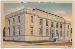 United States Post Office, MOUNT AIRY, North Carolina, 1930-1940s