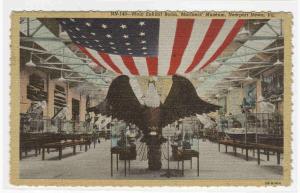 Bald Eagle Mariners Museum Newport News VA postcard