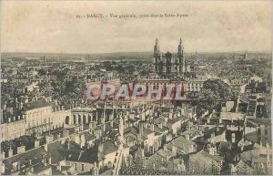 Old Postcard Nancy General view taken from Saint-Epvre