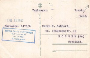 Denmark 1926 Stensbygaard Sjaelland vintage postcard