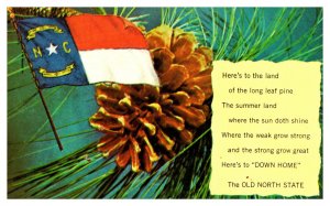 Postcard Song North Carolina - The Old North State