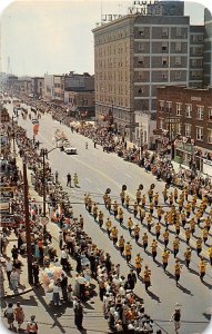 Blossom Grand Floral Parade St Joseph Benton Harbor Michigan postcard