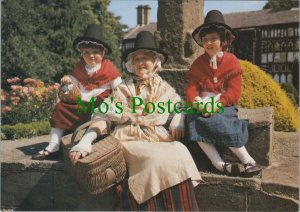Children Postcard - Welsh National Costume, Traditional Costume, Fashion RR19490