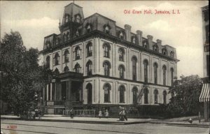 JAMAICA NY Long Island Old Town Hall c1910 Postcard