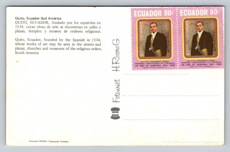 1968  Ecuador   Quito   Postcard