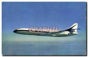 Old Postcard Jet Aviation Air France Caravelle