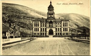 Courthouse Anaconda Anaconda Montana Postcard Bloom Bros