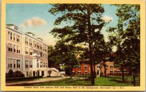 Louisiana Shreveport Campus Scene With Jackson Hall & Rotary Hall Dexter Press