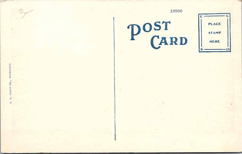 Postcard RESTAURANT SCENE Buffalo New York NY AN2191