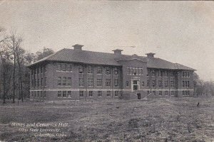 Postcard Mines and Ceramics Hall Ohio State University Columbus OH