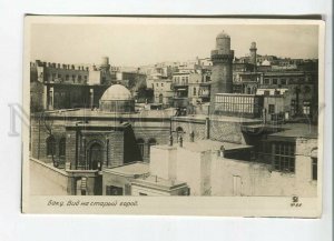 480184 USSR 1935 Azerbaijan Baku view the Old City Soyuzfoto publishing house