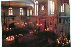 Buy Postcard Jewish Carpentras Interior Synagogue Candle Lights France