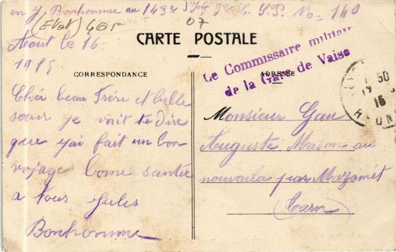 CPA AK Le Teil. La Poste et rue de l'Hotel de Ville. (660562)