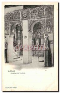 Old Postcard Burgos Museo Provincial