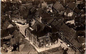 Germany Hildesheim Fliegeraufnahme Vintage RPPC C013