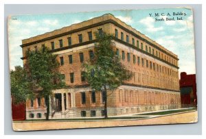 Vintage 1900's Postcard YMCA Building South Bend Indiana