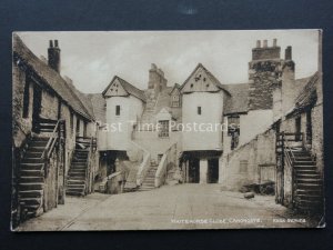 Scotland EDINBURGH Canongate White Horse Close - Old RP Postcard by W.J. Hay 