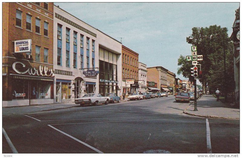 Business Section , FREDERICTON , New Brunswick , Canada, 50-60s