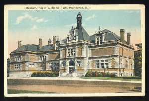 Providence, Rhode Island/RI Postcard, Museum, Roger Williams Park