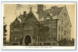 1931 St. Anne's Academy Exterior Building Fort Smith Arkansas Vintage Postcard