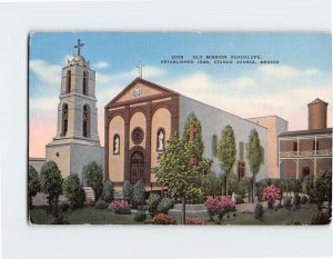 Postcard Old Mission Guadalupe Ciudad Juárez Mexico