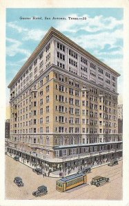 Postcard Gunter Hotel San Antonio Texas #2