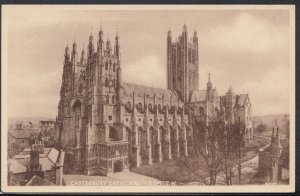 Kent Postcard - Canterbury Cathedral From South West   T2249