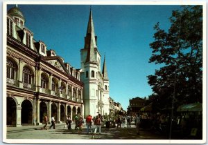 Postcard - Jackson Square, French Quarter - New Orleans, Louisiana