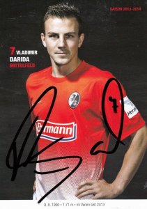 Vladimir Darida SC Freiburg Hand Signed Photo