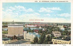 FL, Saint Petersburg, Florida, Bird's Eye View Of City, Curteich No 105334
