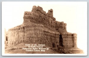 Badlands South Dakota~Canyon~Castle Of Ancients Rock Formation~1940s Postcard