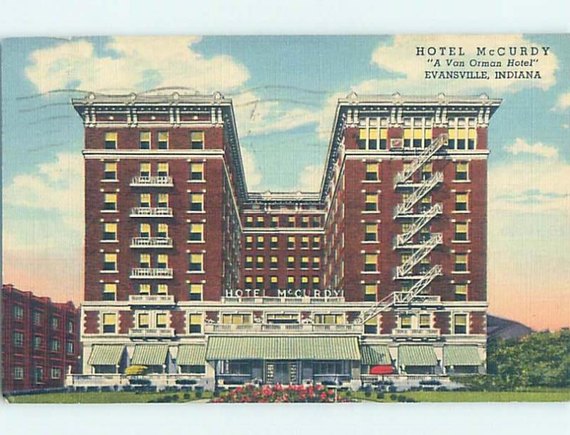 Linen HOTEL SCENE Evansville Indiana IN H1037