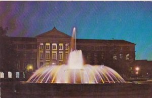 Indiana West Lafayette Loeb Memorial Fountain Purdue University 1973