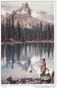 CANADA, 1940-1960's; Canadian Rockies, Lake O'Hara And Cathedral Mountain