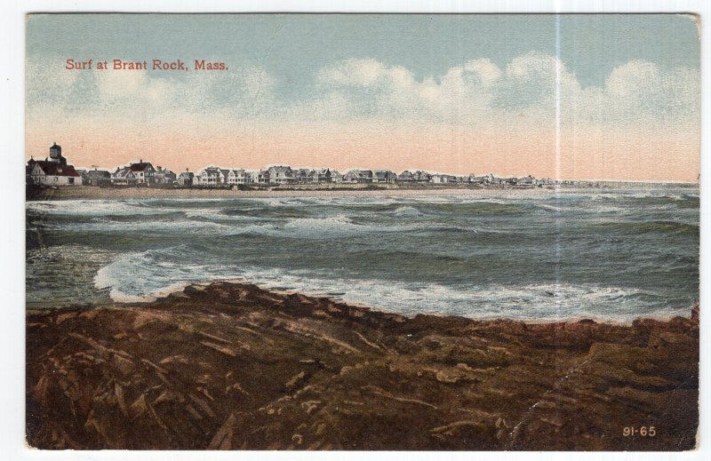 Surf at Brant Rock, Mass