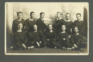 Decorah IOWA RP 1912 LUTHER COLLEGE Studio Shot MEN'S GYMNASTICS TEAM