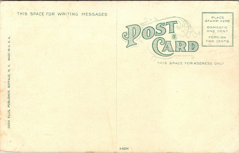 Postcard Steamer Eastern States