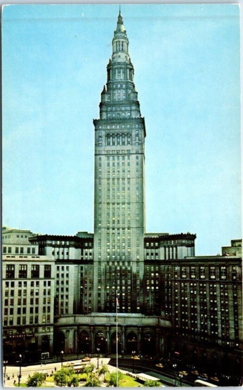 The Terminal Tower, Public Square, Showing Terminal Group - Cleveland, Ohio 