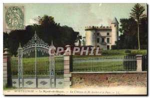 Old Postcard Montelimar La Begude de Mazenc Le Chateau M Loubert and the Park