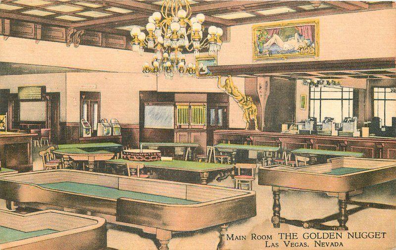 Beals 1940s Interior Main Room Golden Nugget Las Vegas Nevada 1836