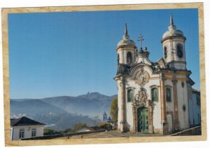 Brazil 2012 Unused Postcard Ouro Preto Church of Saint Francis of Assisi