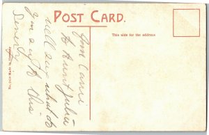 View of High Bridge, Claremont NH Vintage Postcard U21