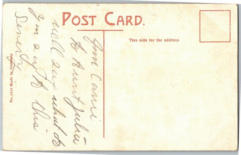 View of High Bridge, Claremont NH Vintage Postcard U21