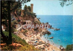 Postcard Modern Lloret de Mar, Costa Brava Caleta