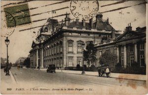 CPA PARIS 7e - 209. Ecole Militaire, Avenue de la Motte-Picquet (55345)